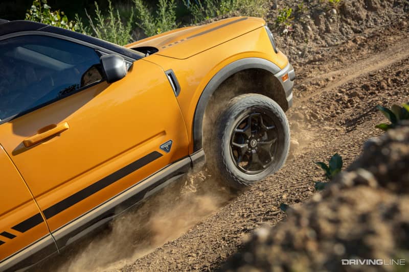 Ford Bronco Sport Climbing Hill