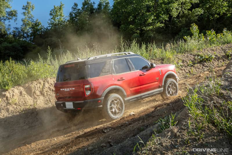 Ford Bronco Sport Off Roading