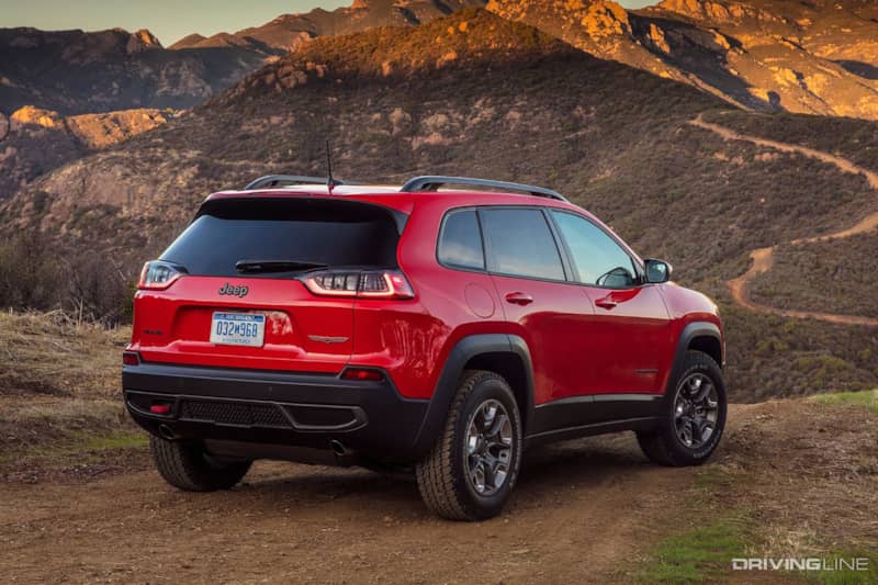 2019 Jeep Cherokee Trailhawk Red