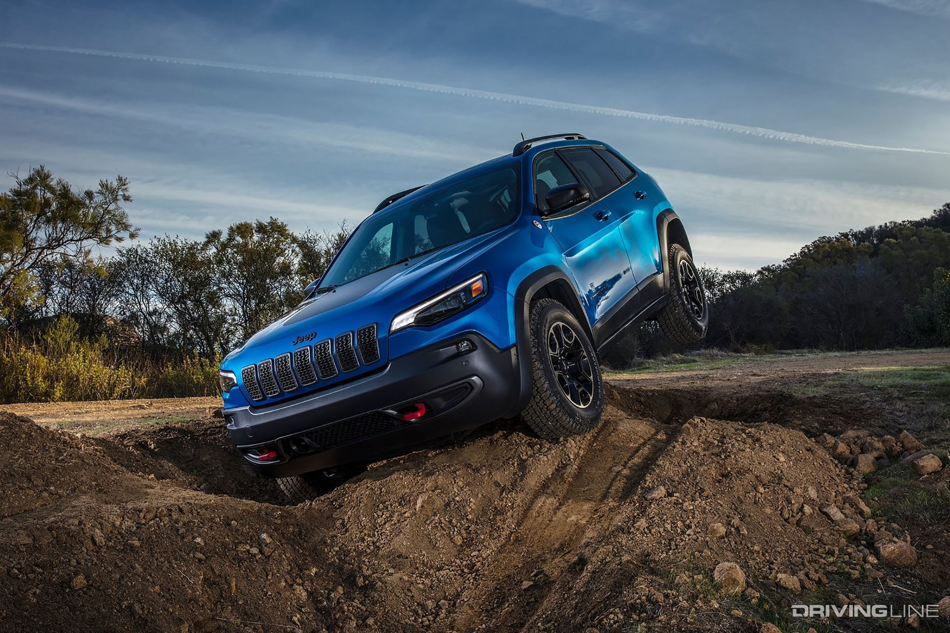 Jeep Cherokee Trailhawk Blue