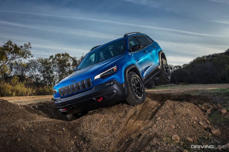 Jeep Cherokee Trailhawk Blue