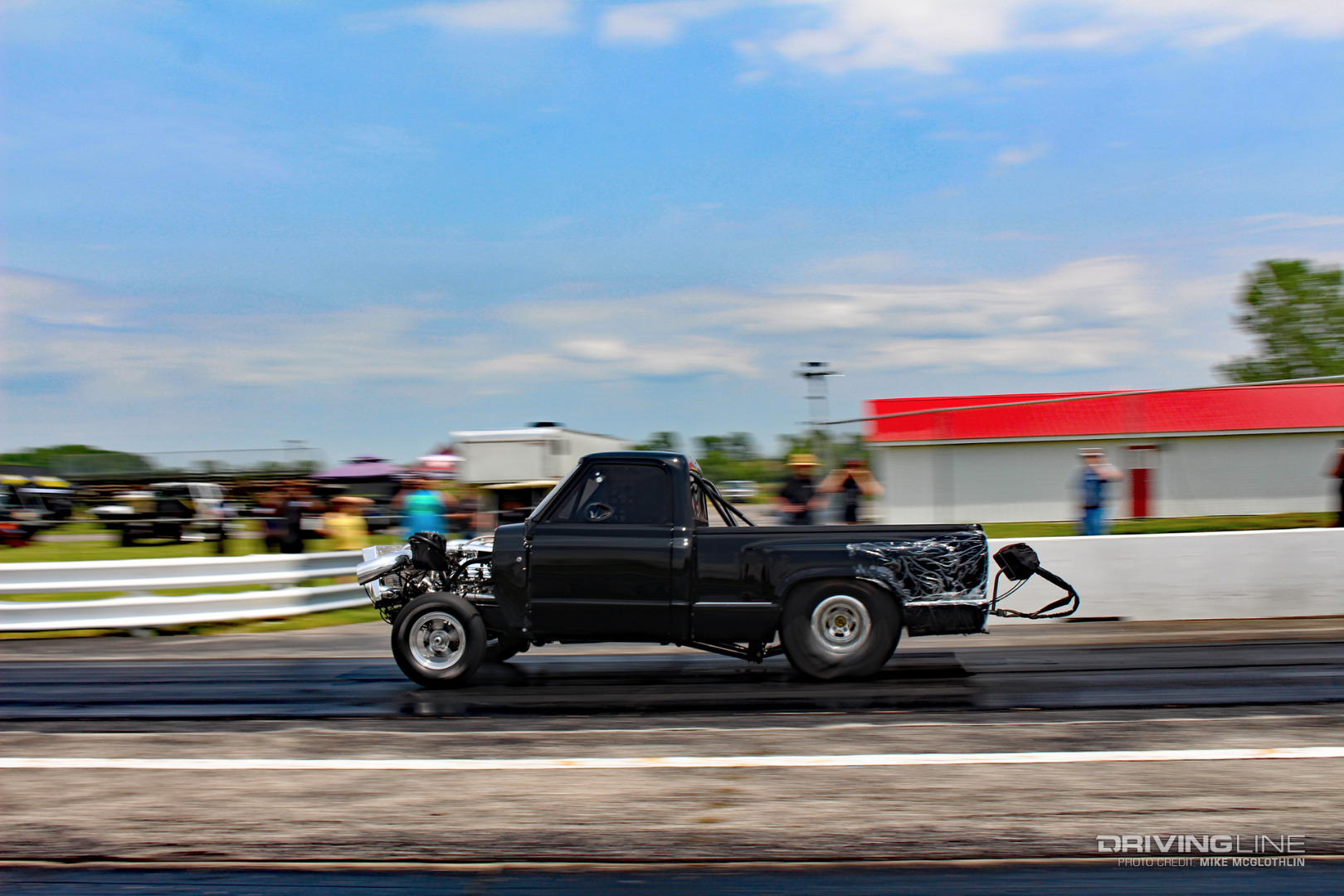 Brett Deutsch 1969 C10 Duramax Drag Race