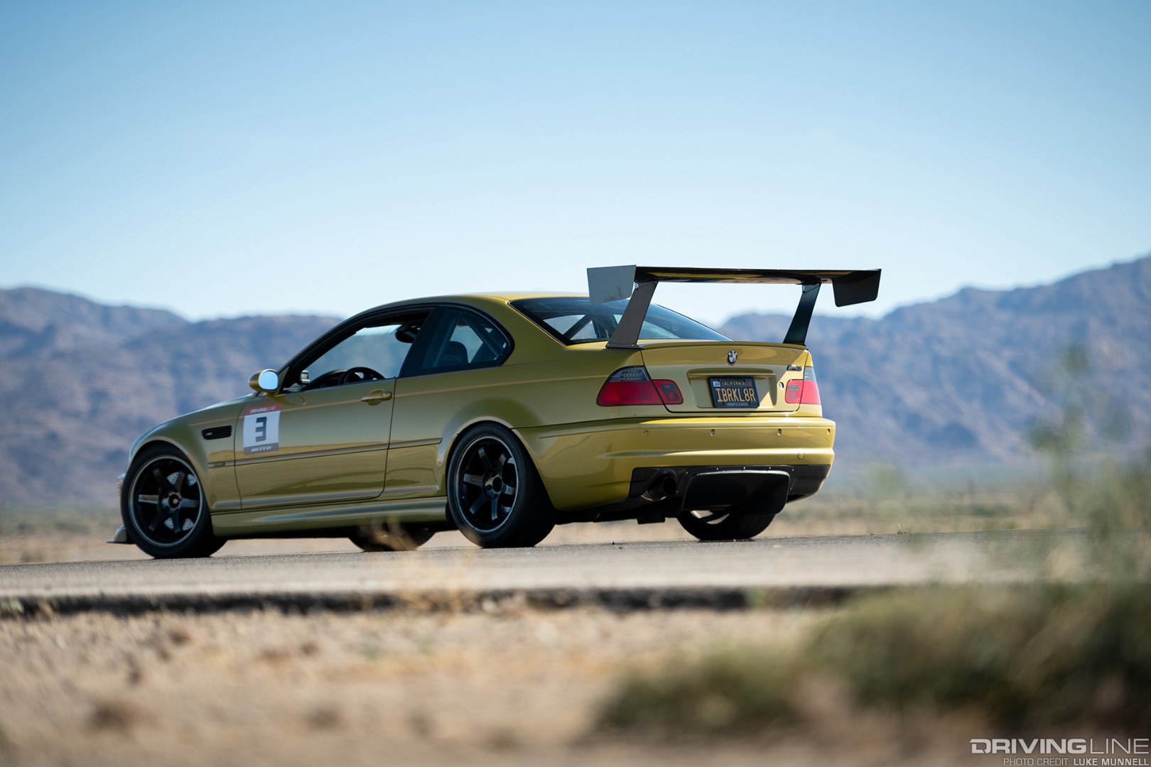 2002 BMW E46 M3 rear driver side