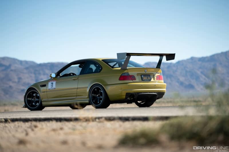 BMW Track car on Nitto NT01 tires