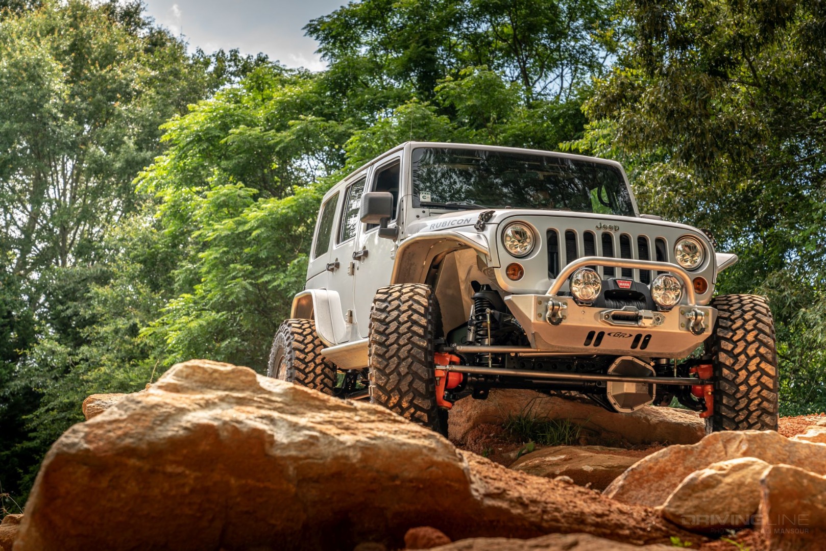 2012 Jeep Wrangler Unlimited Rubicon LS3 Swap Corvette V8 Ford Super Duty Axles