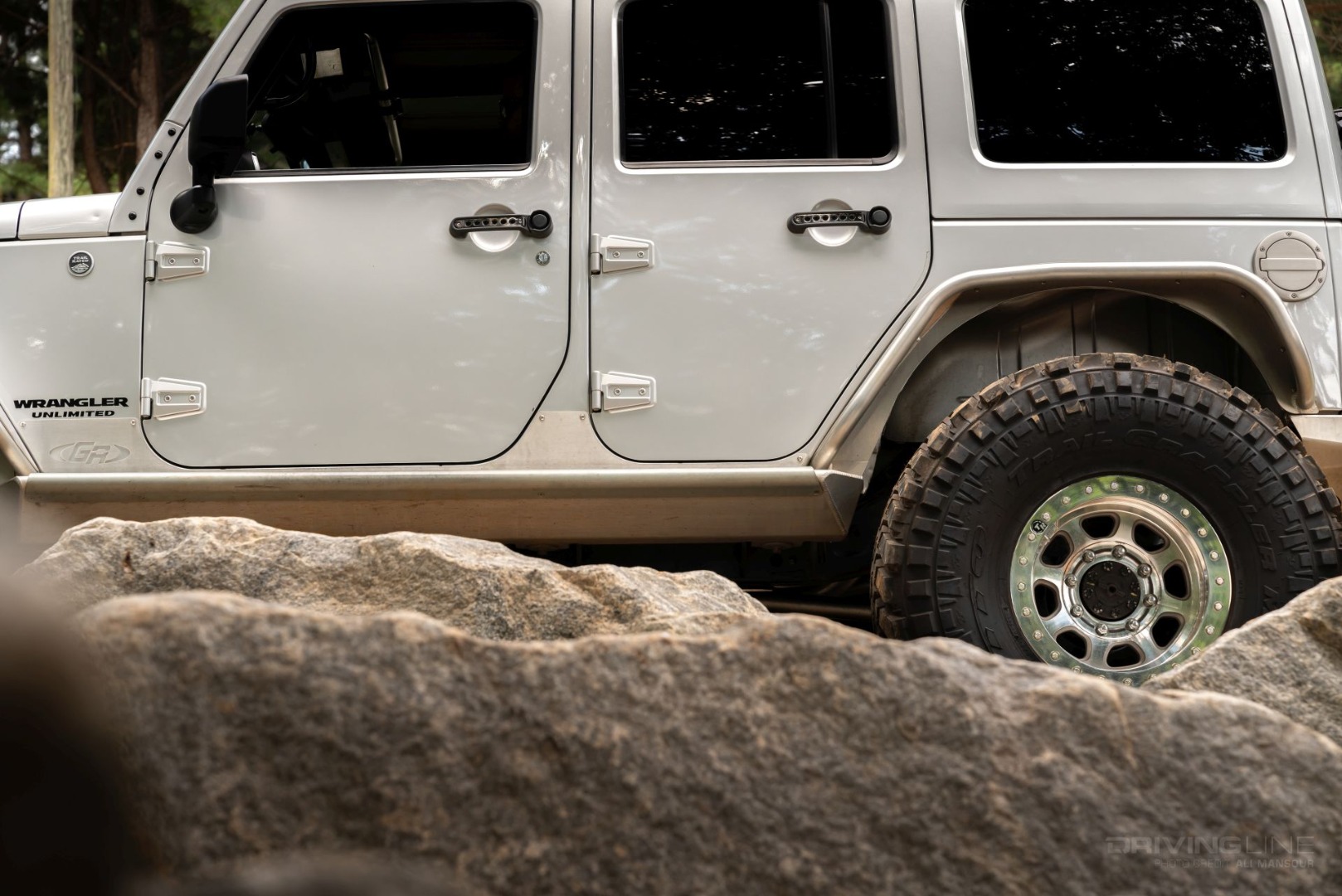 2012 Jeep Wrangler Unlimited Rubicon LS3 Swap Corvette V8 Ford Super Duty Axles