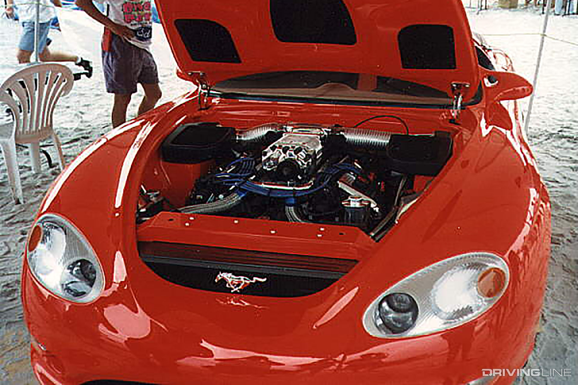 1993 Ford Mustang Mach III Concept Engine