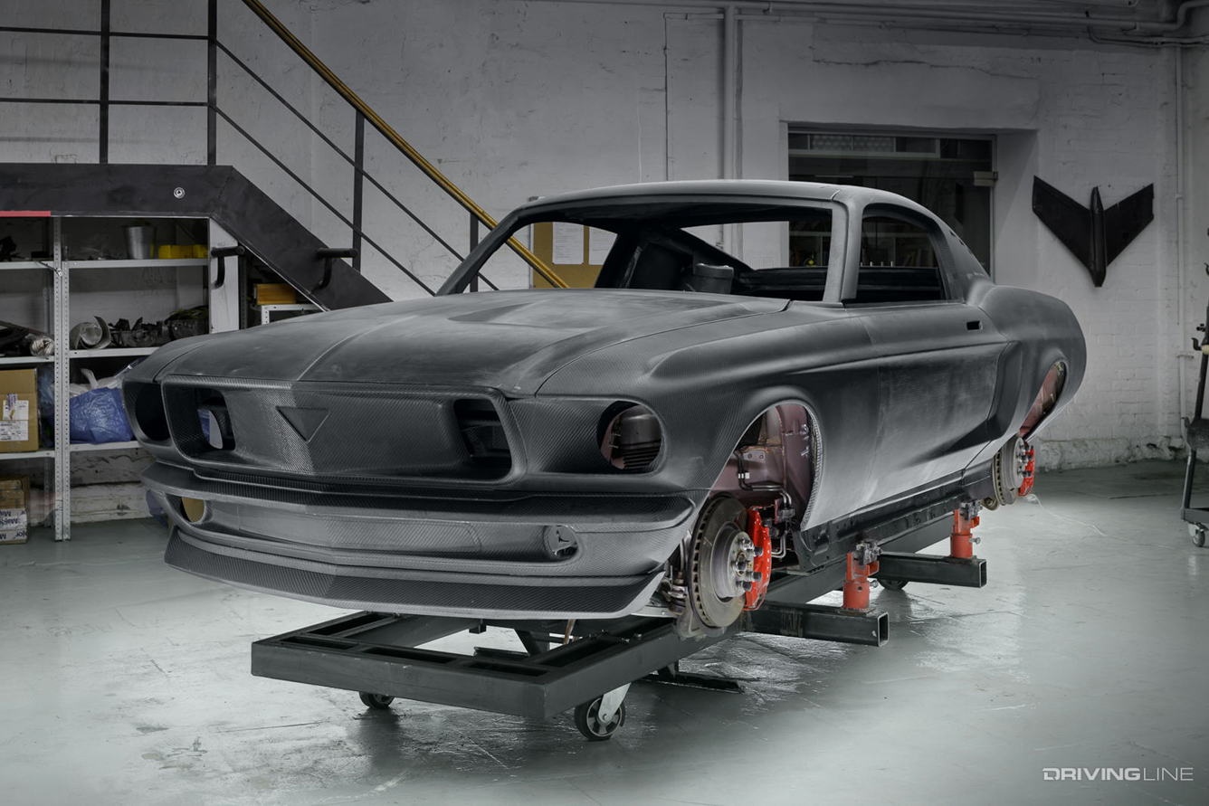 Aviar R67 Carbon Fiber Body Electric 1967 Mustang