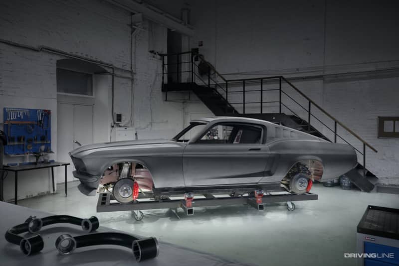 Aviar R67 Carbon Fiber Body 1967 Mustang Electric Tesla