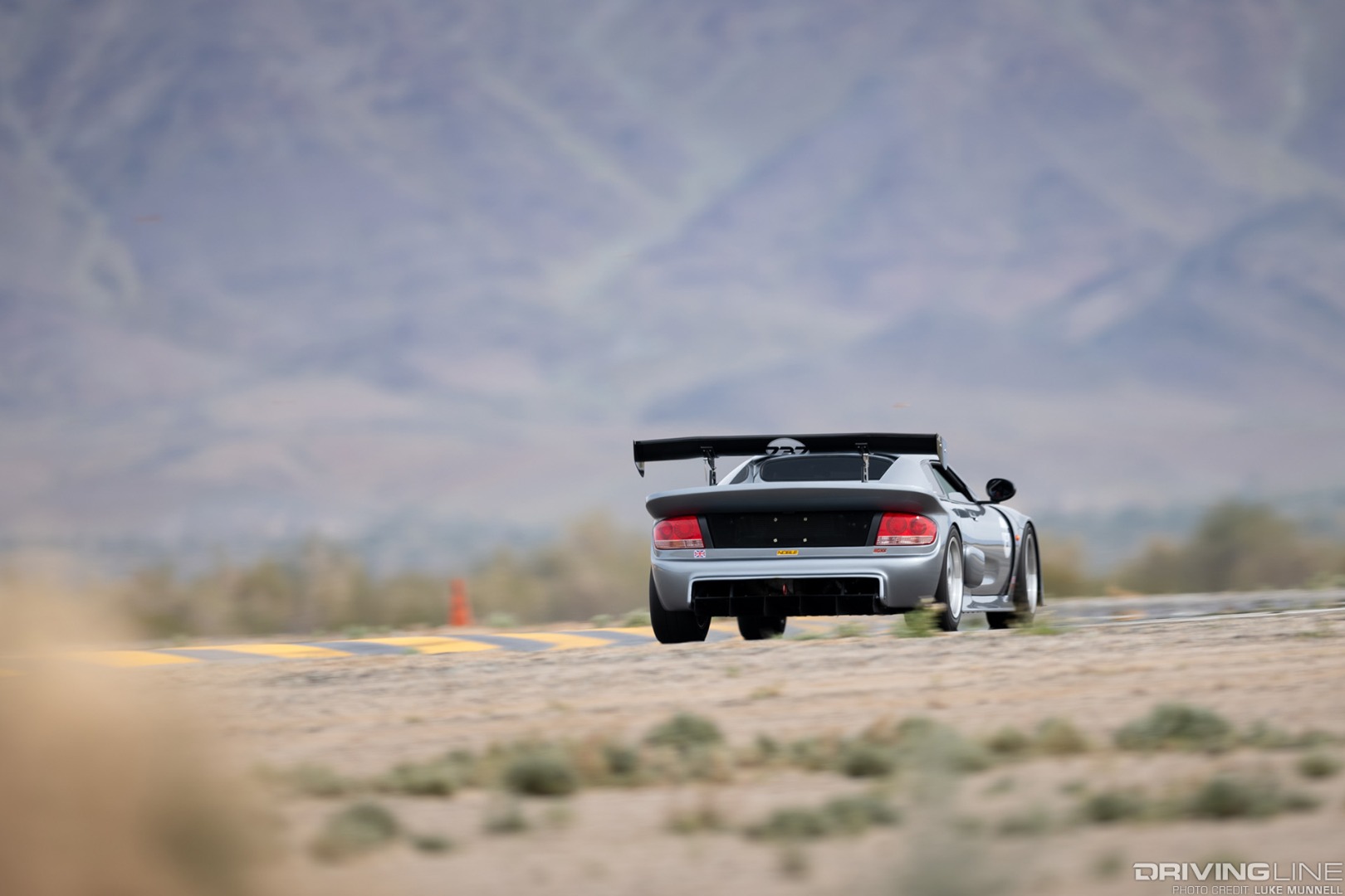 Kam Urquhart’s turbo/K24-swapped Noble M400 rear, on track at Chuckwalla Valley Raceway