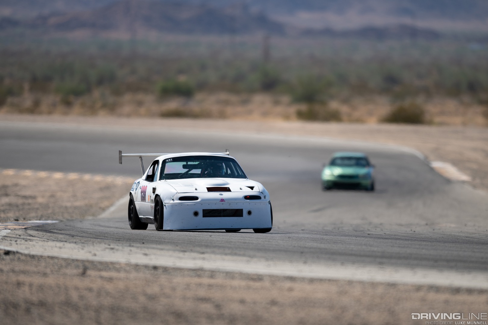 Team WWR K24-swapped NA6 Mazda MX-5 Miata cornering at CVR
