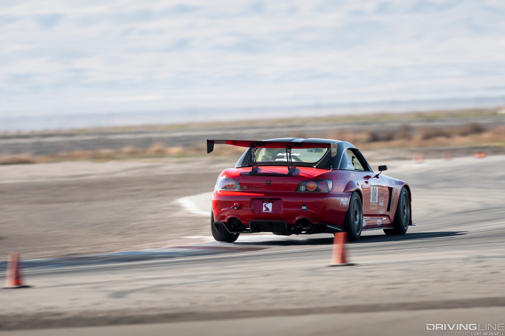 Loi Song’s Sportcar Motion ITB’d K-S2K rear cornering shot at Buttonwillow