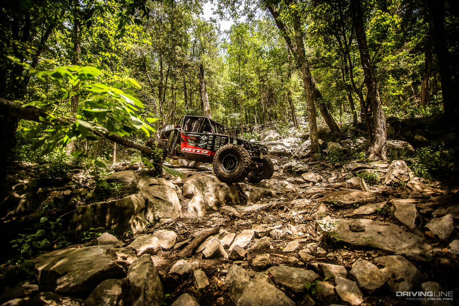 Loren Healy rock crawling Ultra4