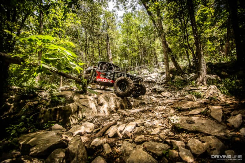 Loren Healy rock crawling Ultra4