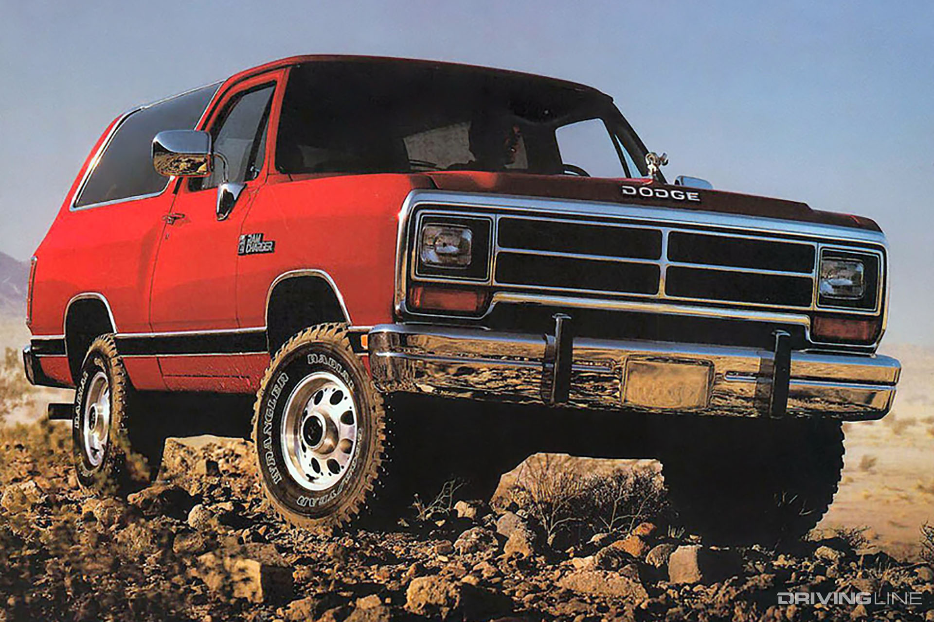 Dodge Ramcharger Second Generation Red