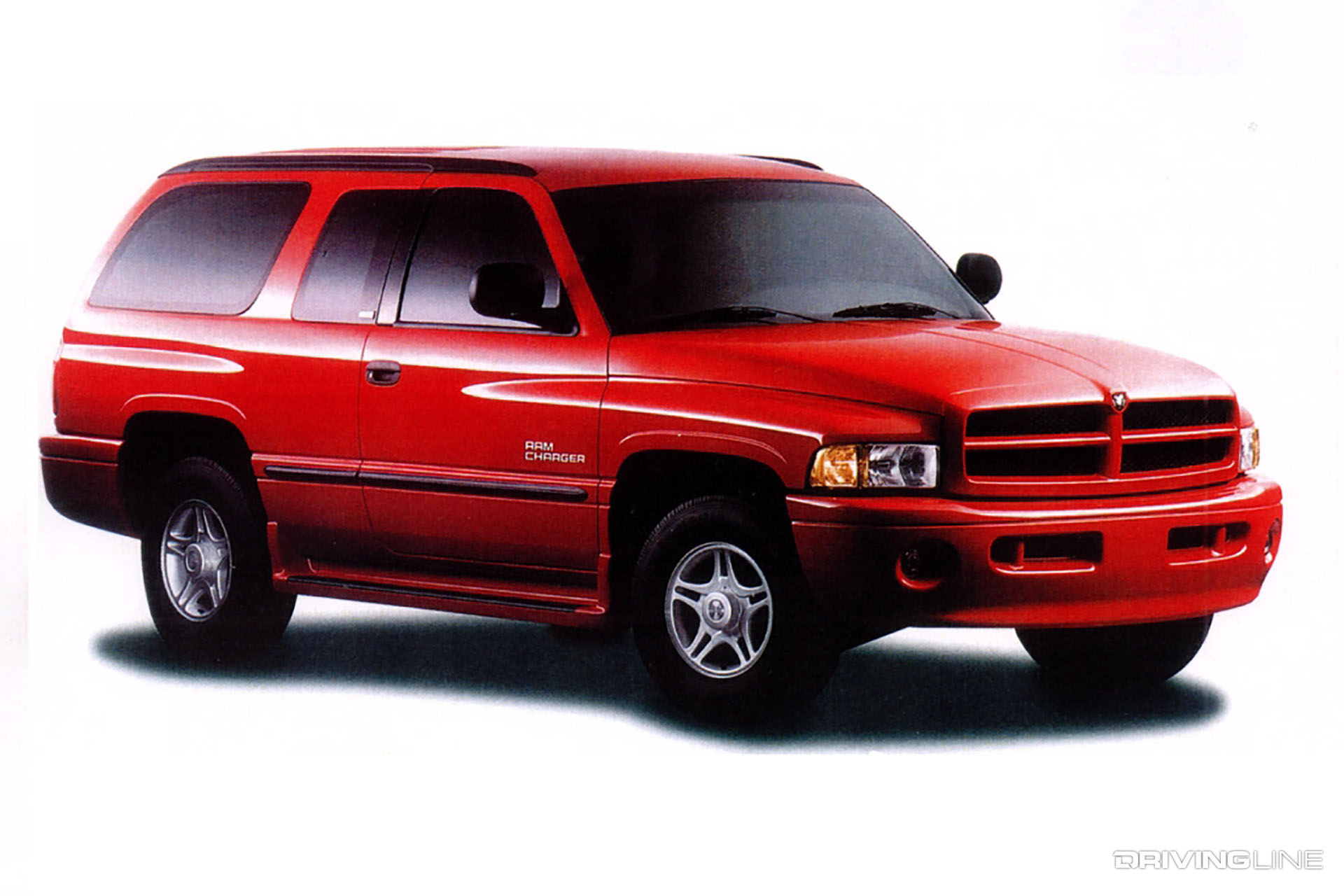 Dodge Ramcharger Mexico Market Red