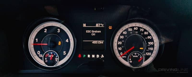 2014 Ram 2500 traction control