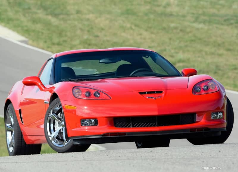 Chevrolet Corvette Red C6