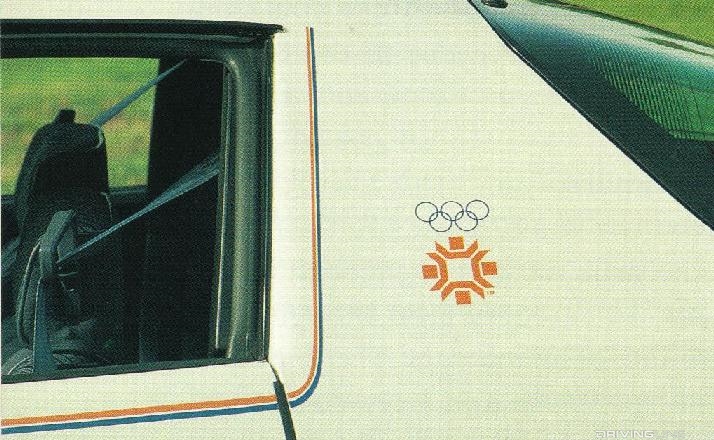 1984 Olympic Edition Camaro Decals