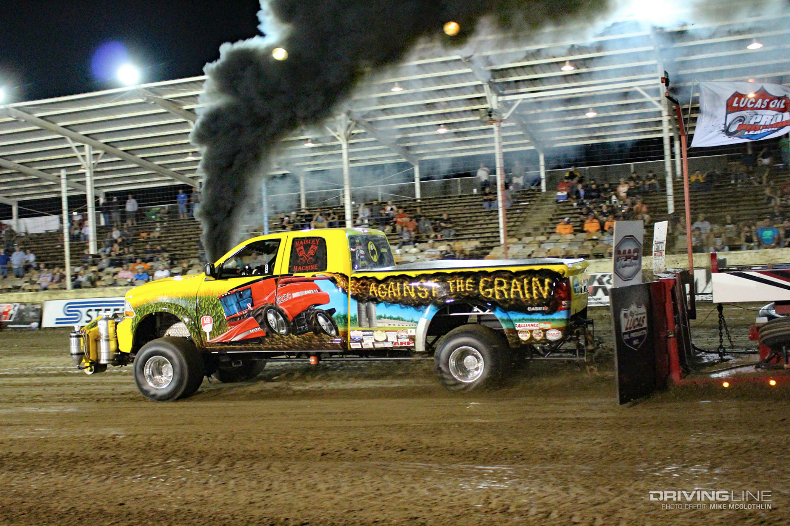 Super Stock Dodge Ram Against The Grain