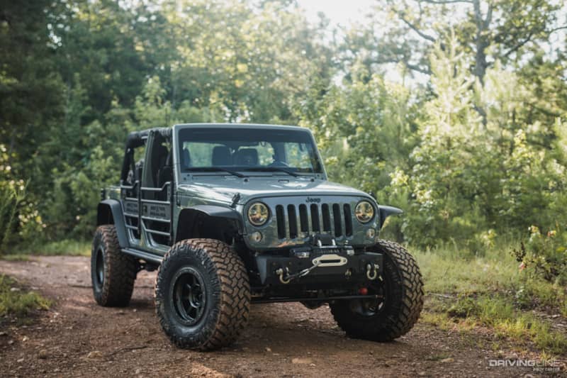 Jeep Wrangler on 37s