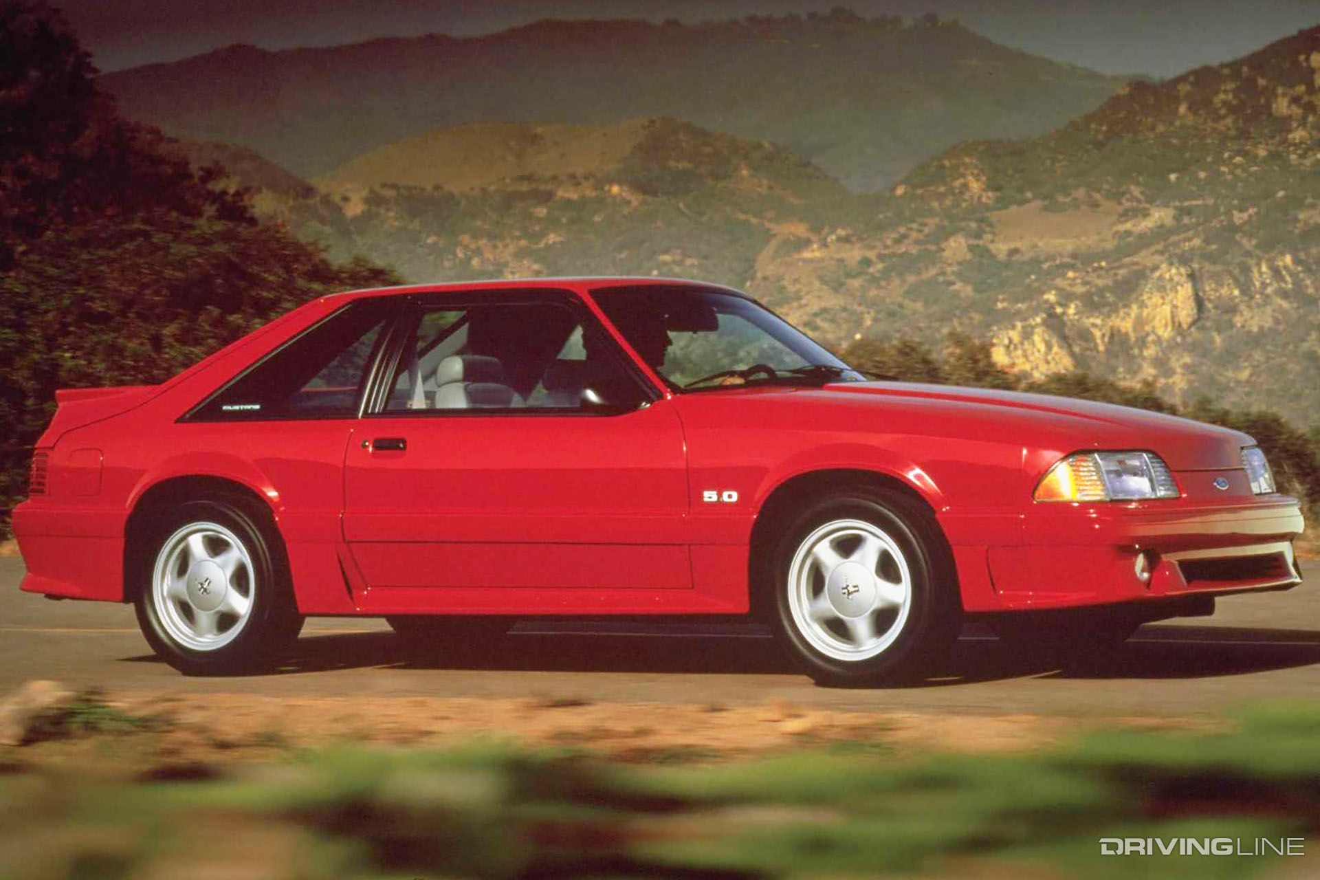 1991 Mustang GT Red