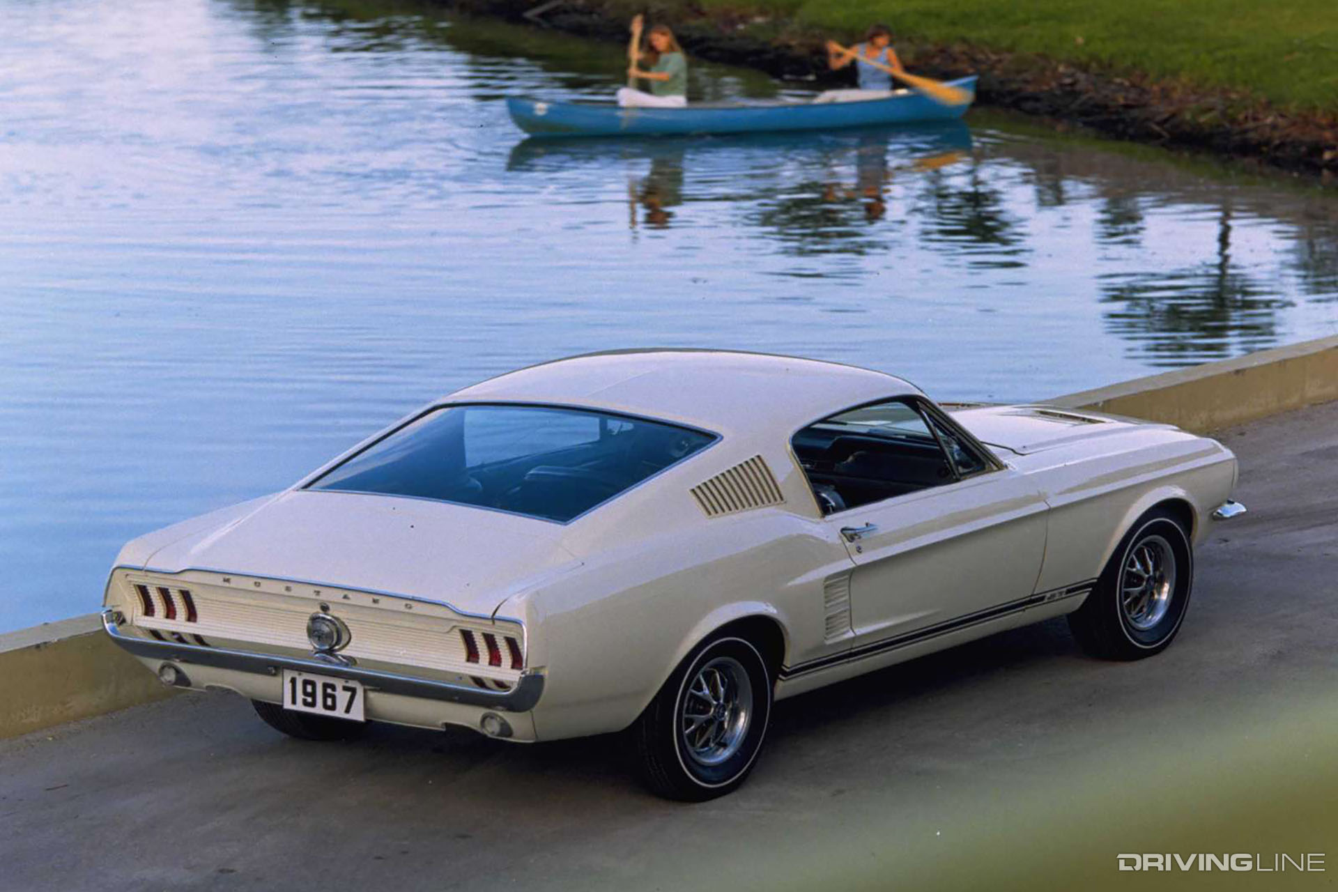 1967 Ford Mustang Fastback White