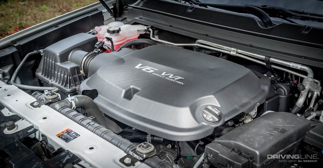 Chevrolet Colorado ZR2 V6 engine