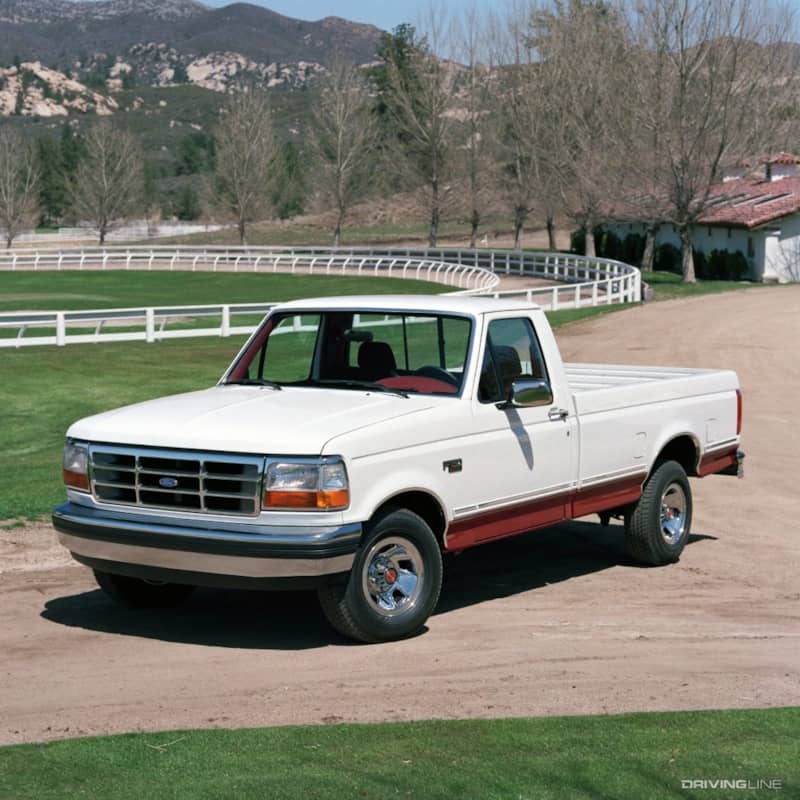 1992 Ford F-150 at the ranch.