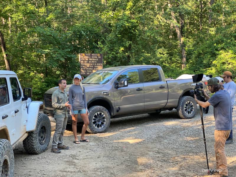 On the Trail with off-road expert Ali Mansour and Kristine Fischer