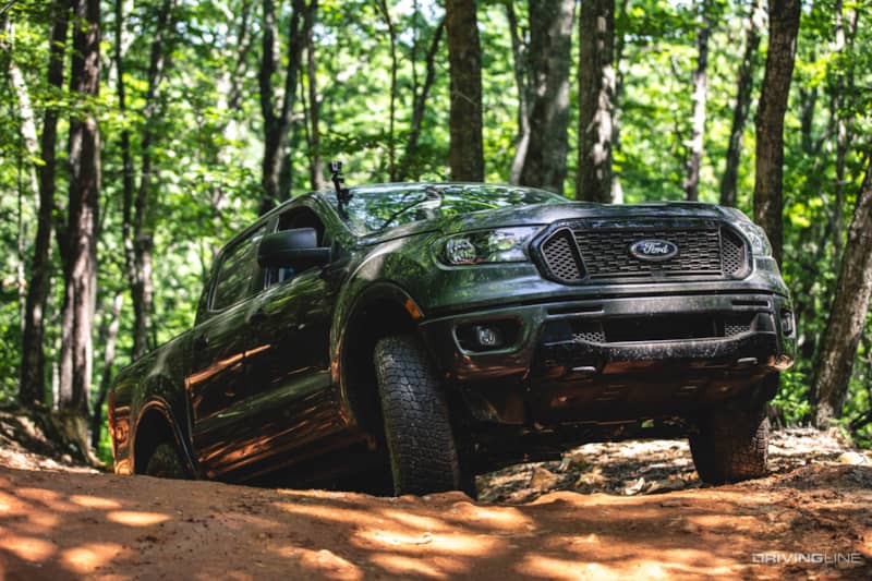 Ford Ranger on Nitto Terra Grappler G2 tires
