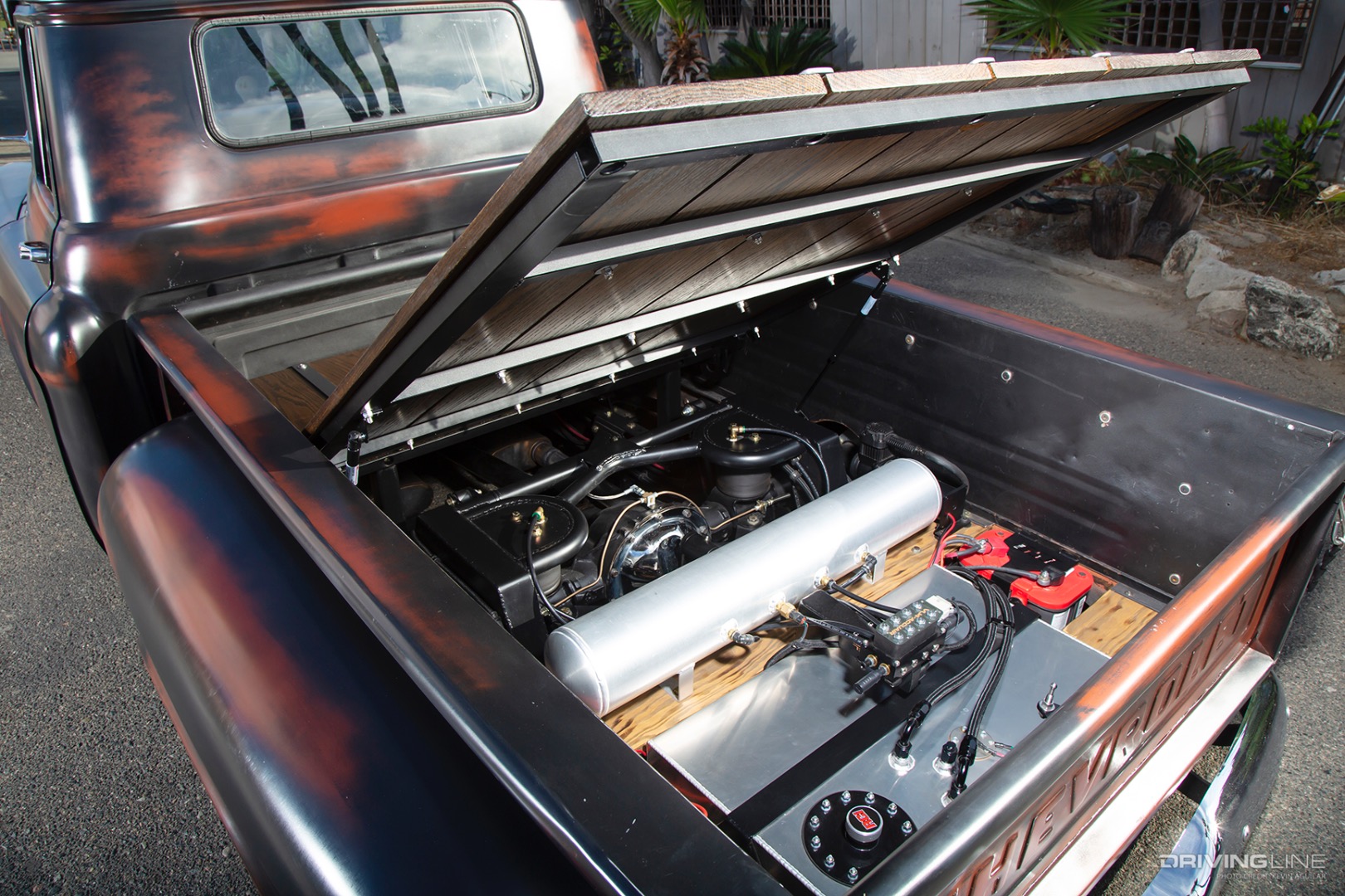Rear Suspension of Brian Lee's '58 Apache