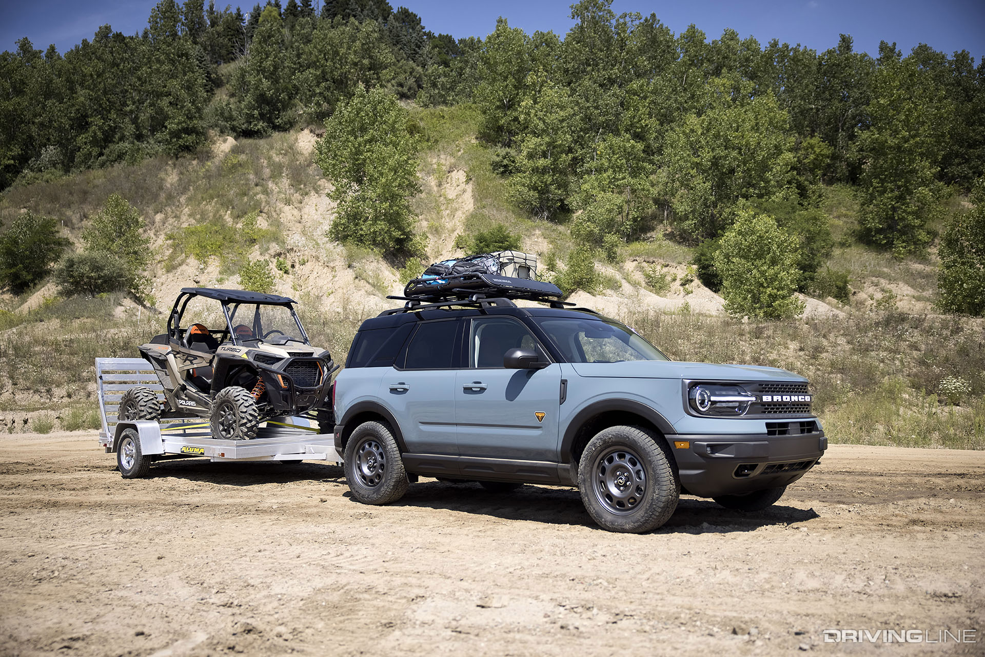 2021 Ford Bronco Sport Towing Polaris RZR