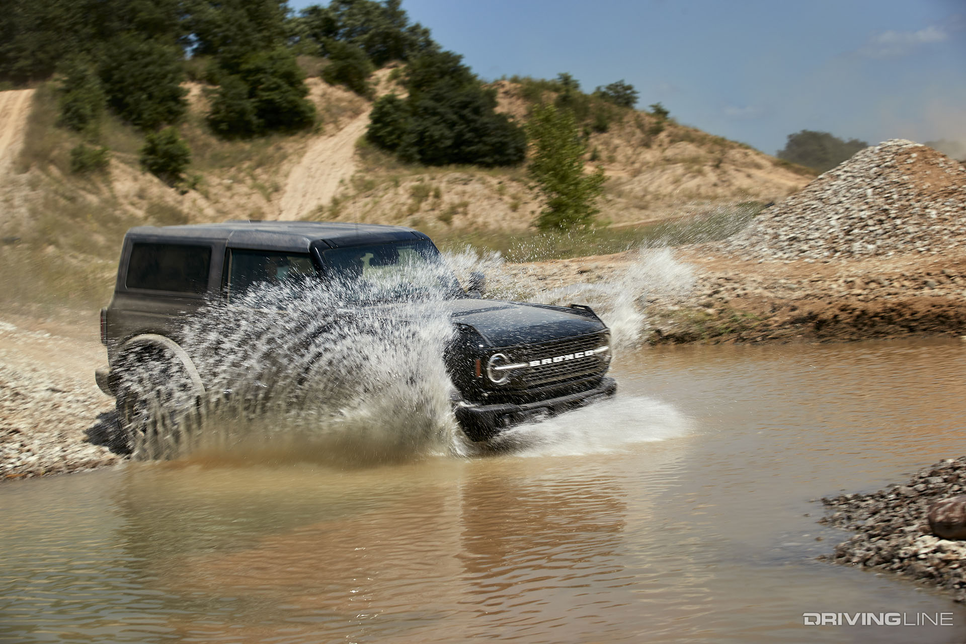 2021 Ford Bronco in Water