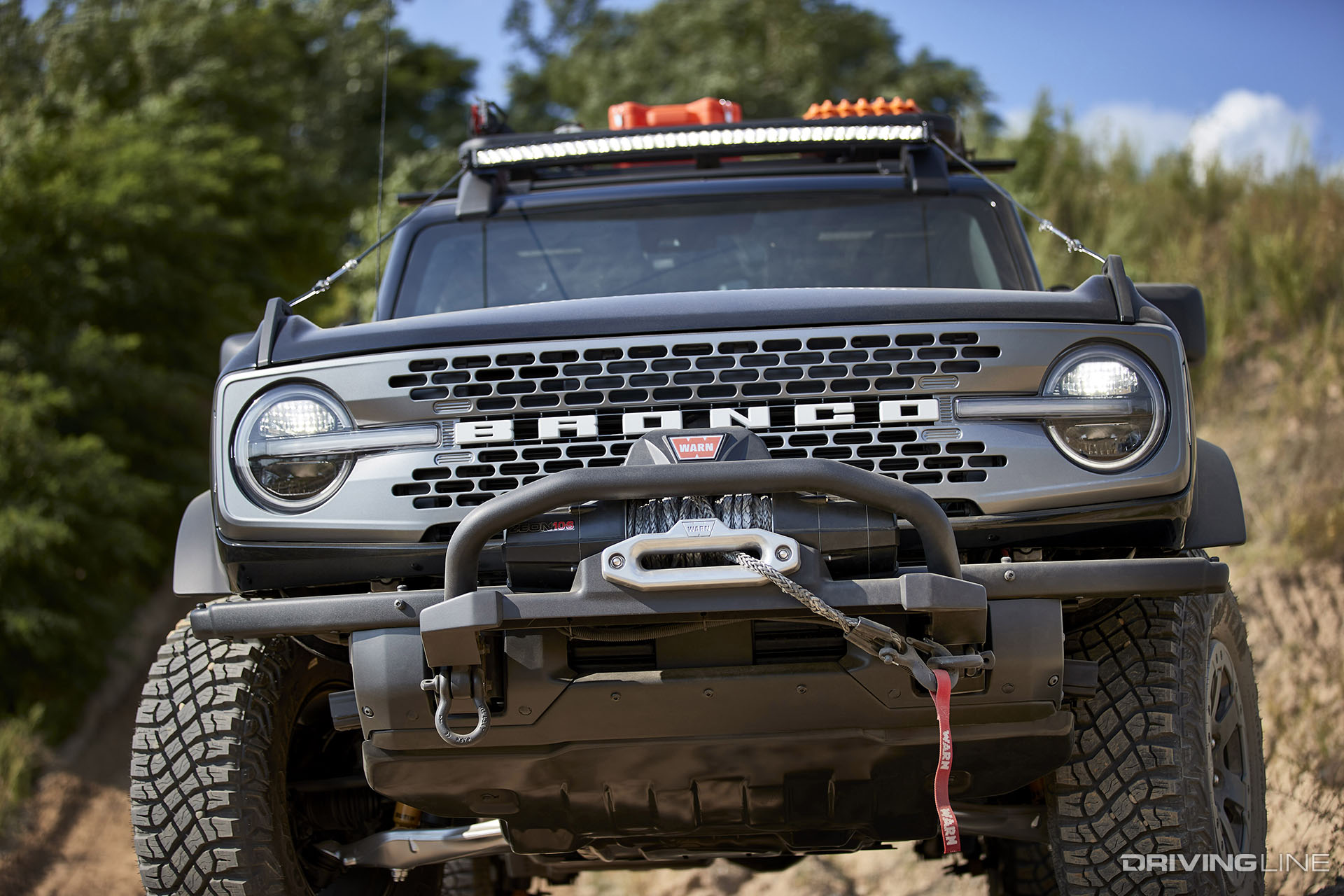 2021 Ford Bronco Winch