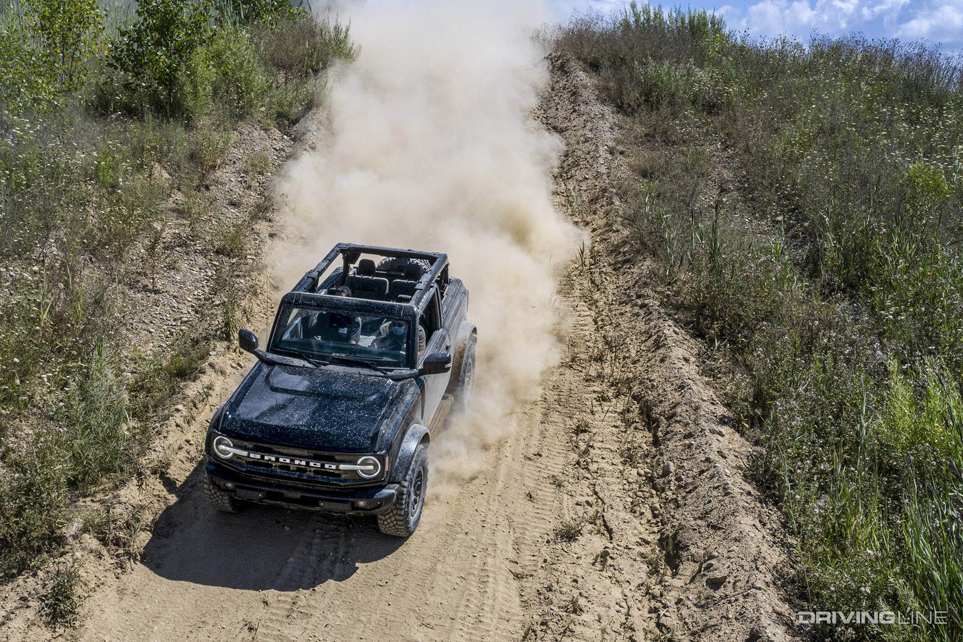 2021 Bronco on Trail