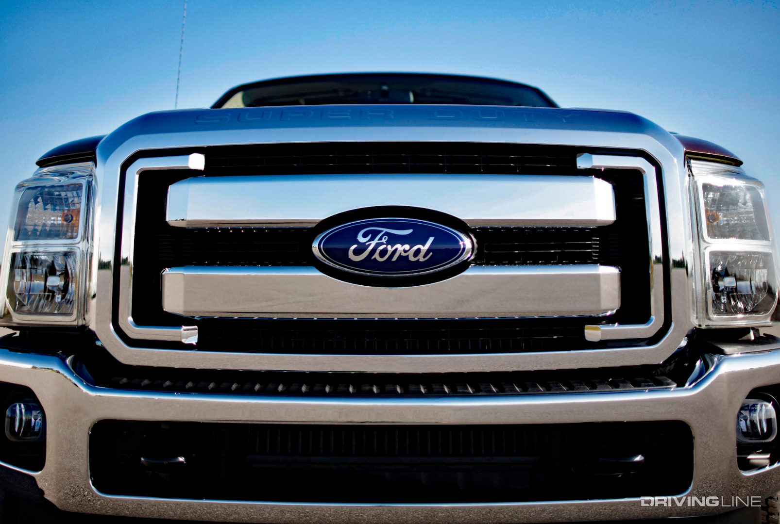 Front Grille Emblem Ford Super Duty