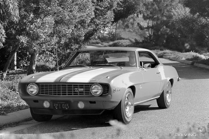 1969 Chevy Camaro Z/28 Front View
