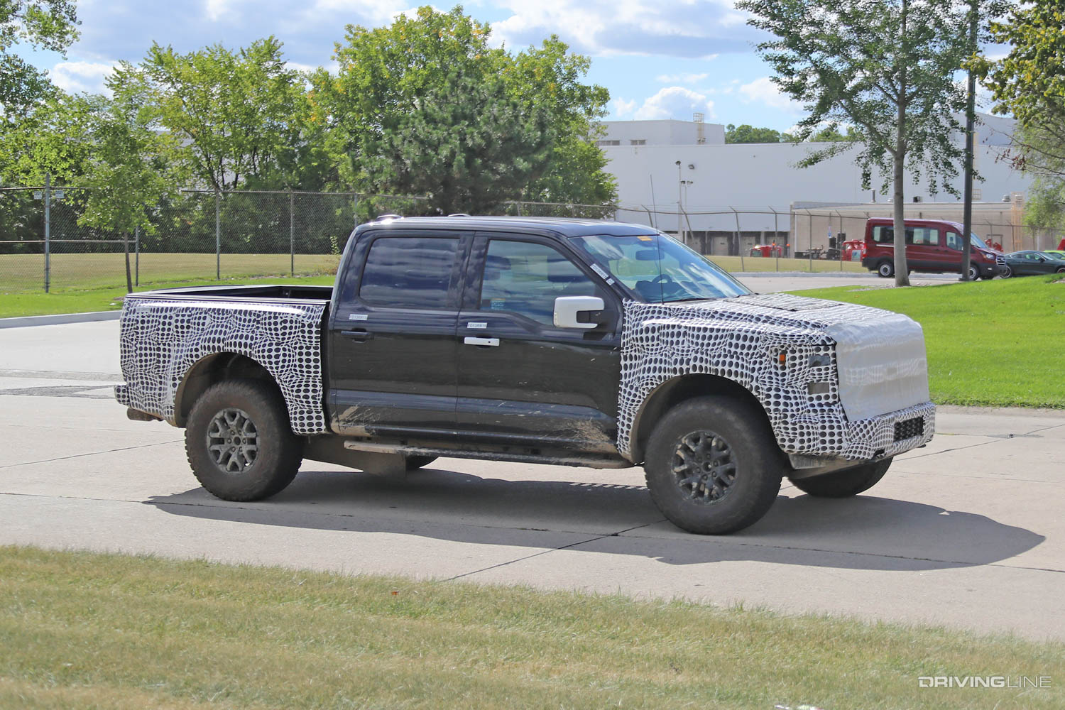side view of new 2021 Ford F150 Raptor