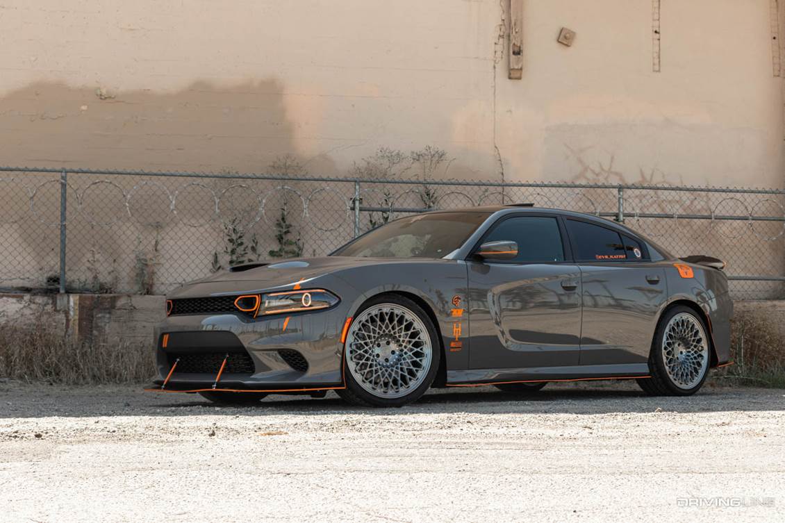 Dodge Charger Hellcat Grey