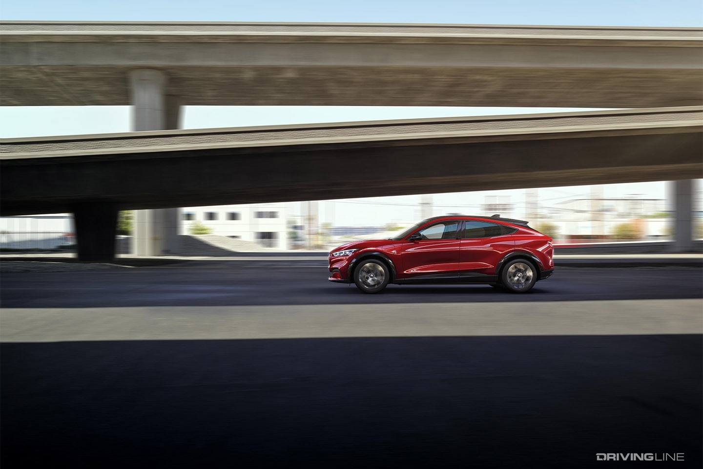 Ford Mustang Mach-E red