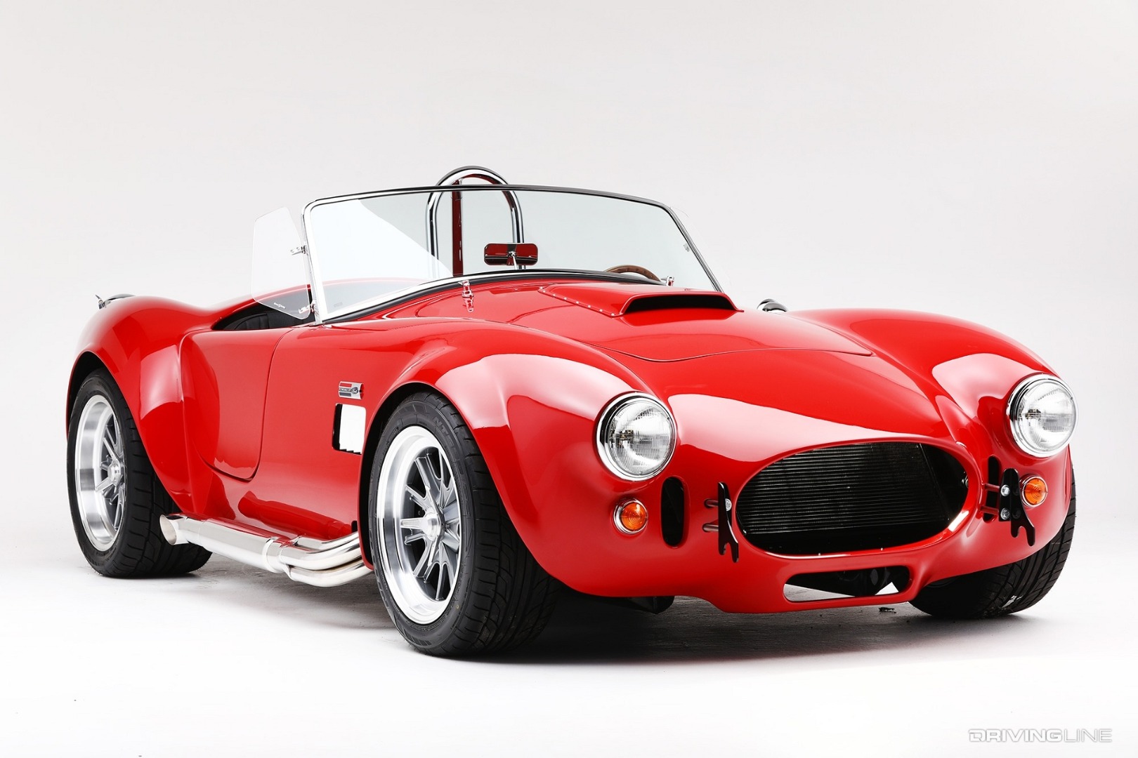 Factory Five Mk4 Roadster in red