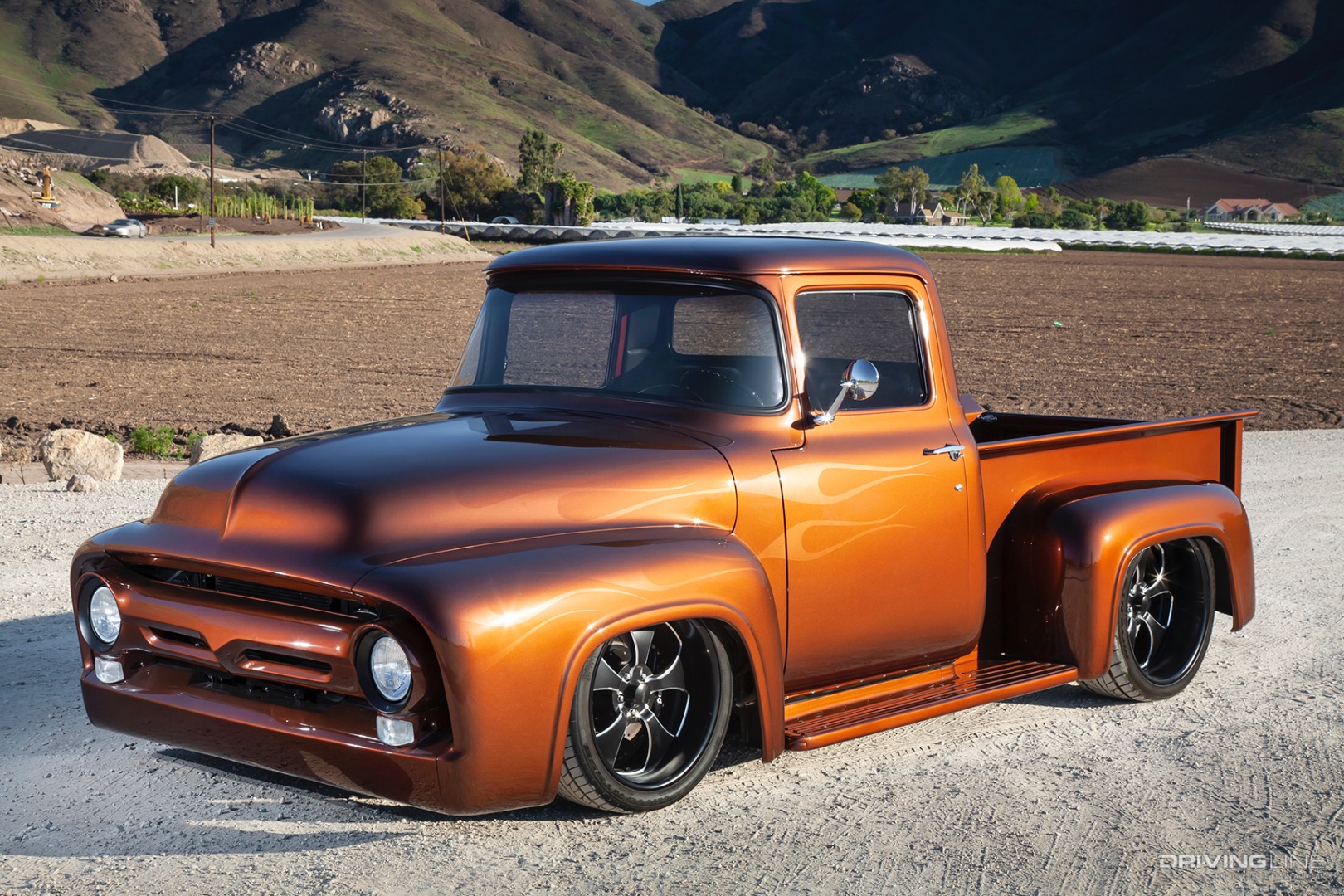 Front of David Crocker's '56 Ford F100