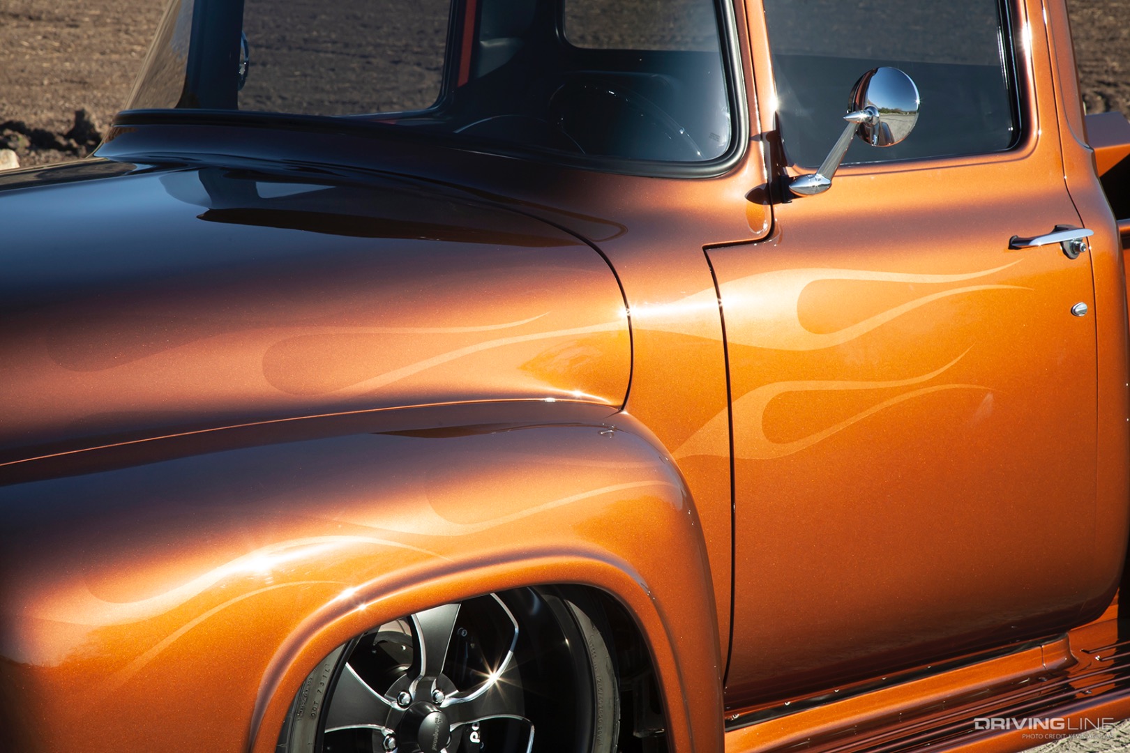 Paint of David Crocker's '56 Ford F100