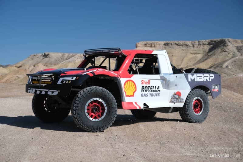 Desert Spec Racing truck with Nitto Trail Grappler Tires
