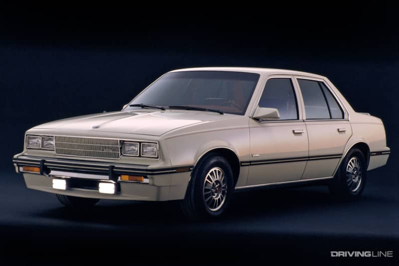 Cadillac Cimarron Front View