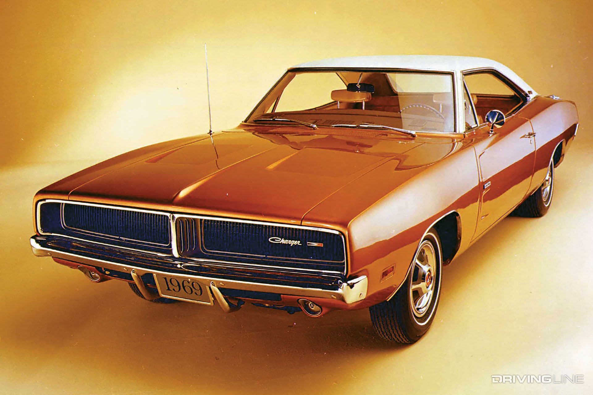 1969 Dodge Charger Front View