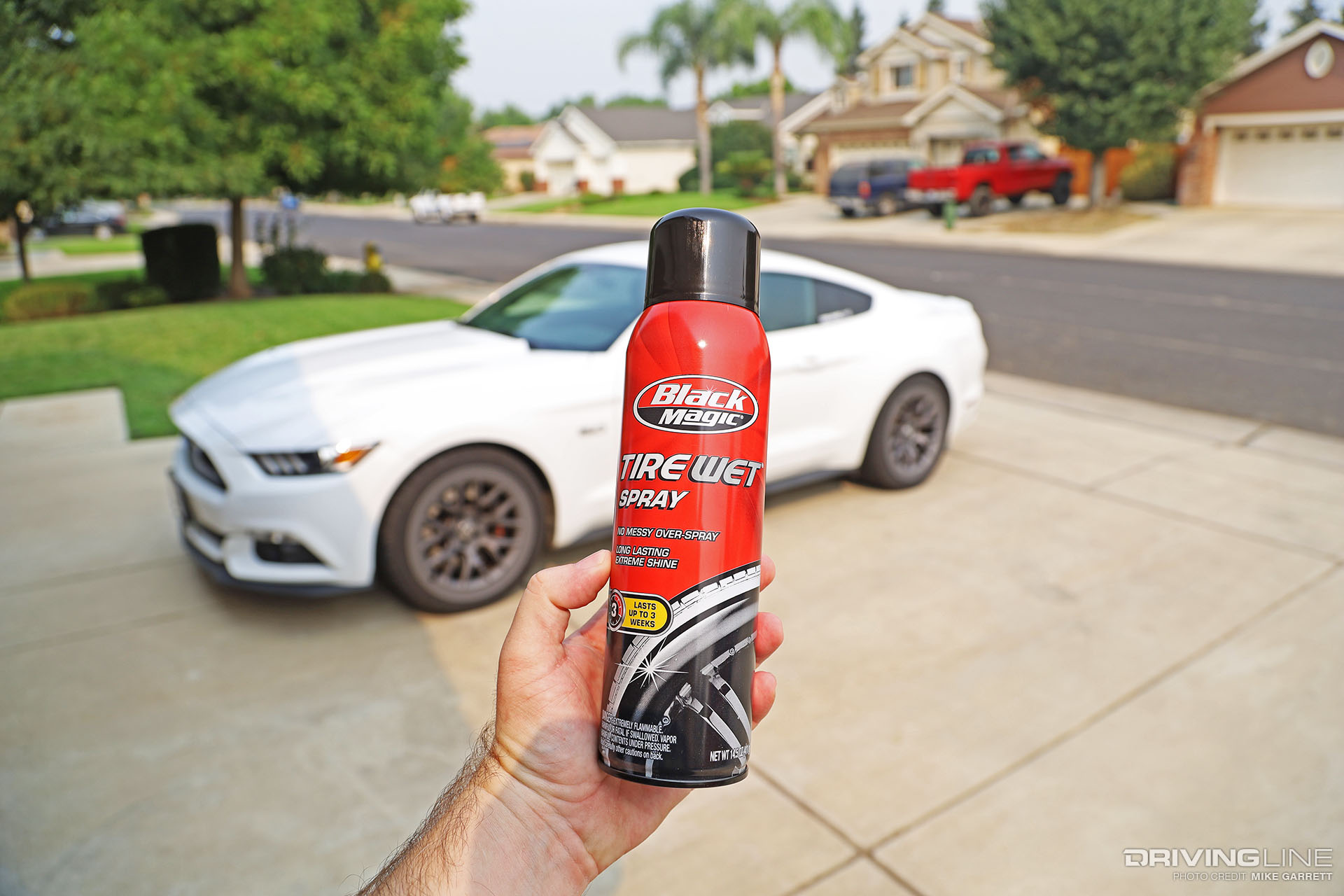 Black Magic Tire Wet Spray