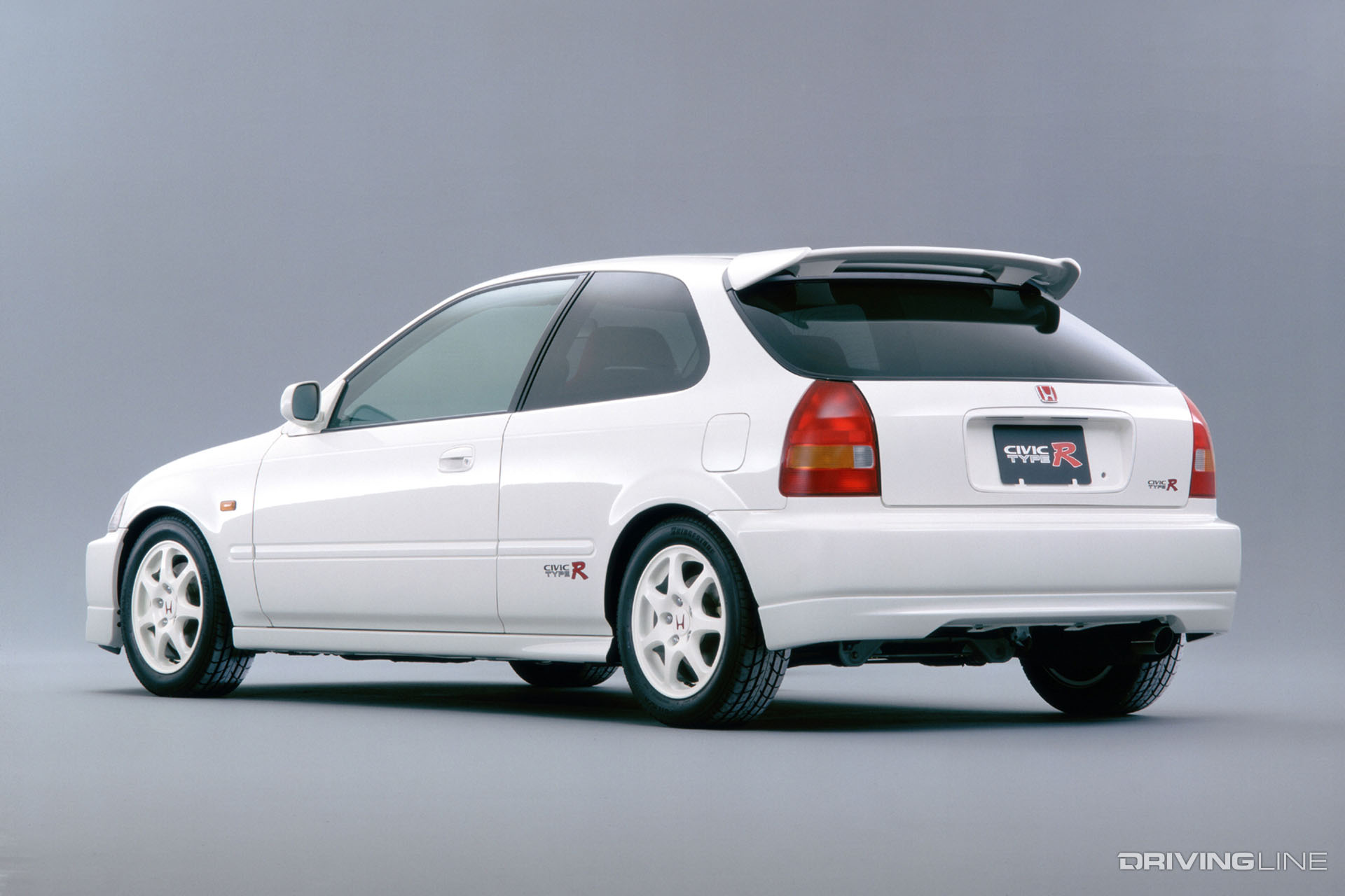 Honda Civic Type R EK9 White Rear