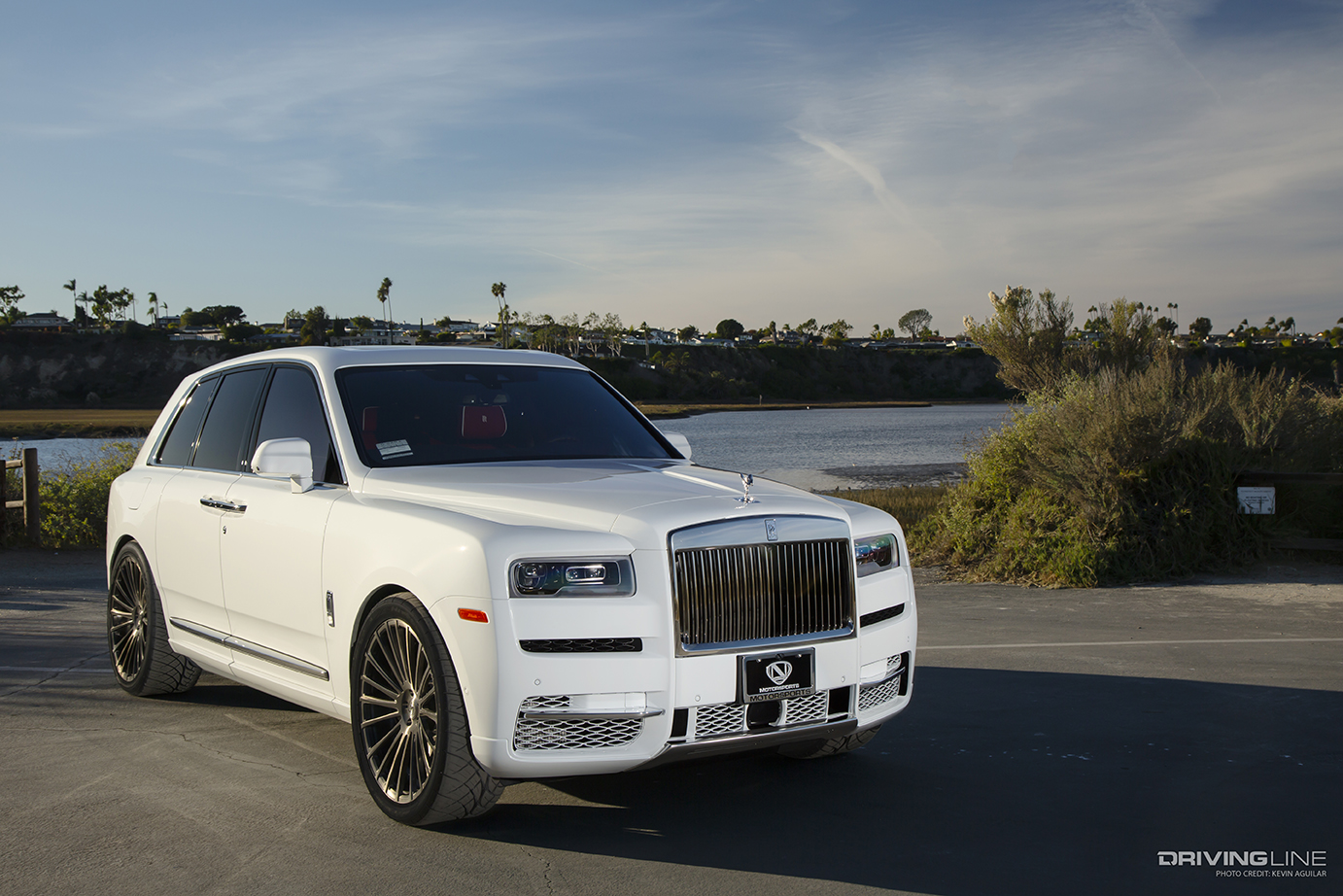 Front of n Nick Cannon's ’19 Rolls-Royce Cullinan